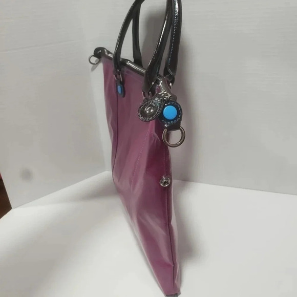 Urban Junket  Pink Coated Messenger Bag/Tote. - Picture 3 of 8